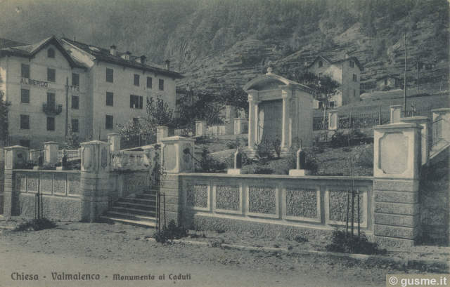 1931-no-vi Chiesa V. - Monumento ai Caduti_trinP-02119A-VM2chie - click to next image