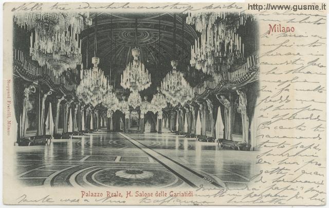 Milano - Palazzo Reale - Salone delle Cariatidi - click to next image