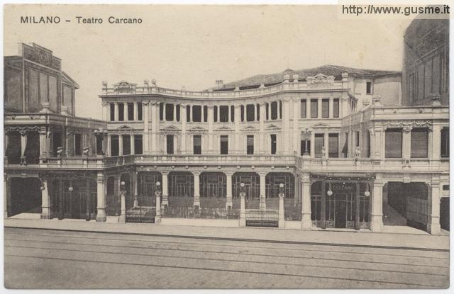 Milano - Teatro Carcano - click to next image