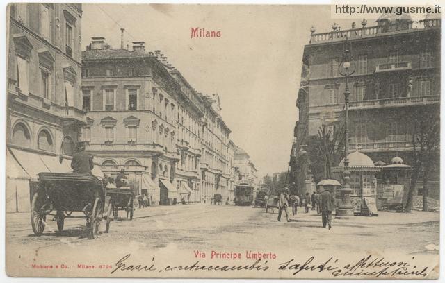 Milano - Via Principe Umberto - click to next image