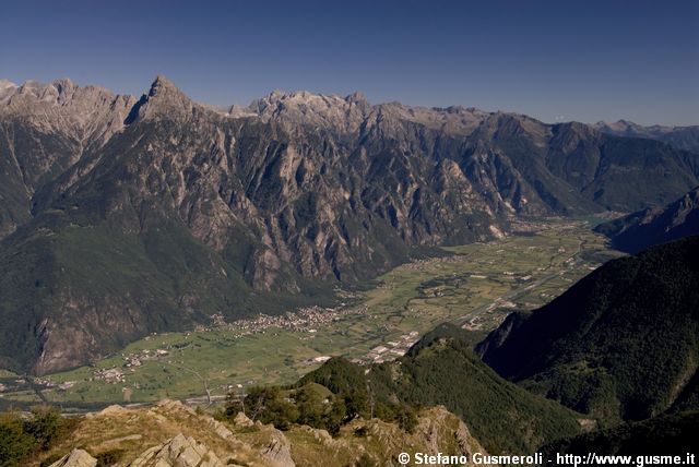 Dal Dosso Mottone verso la Chiavenna - click to next image
