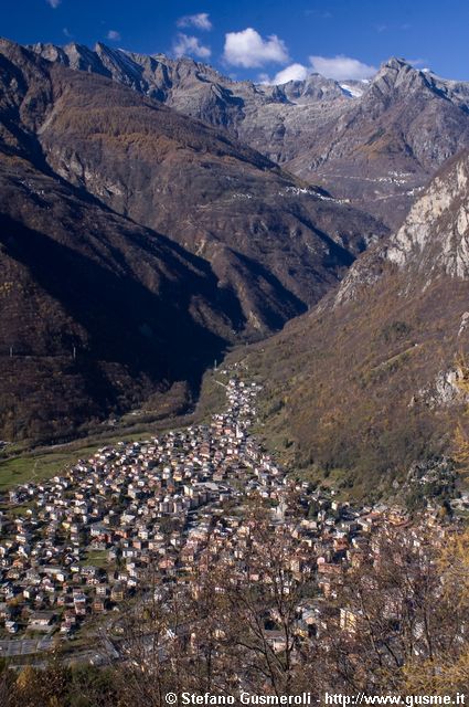  Chiavenna e pizzo Camoscie - click to next image