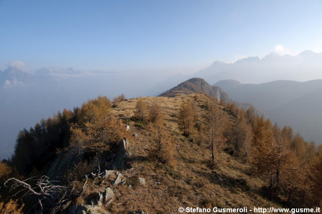  Panorama sul Dosso Mottone - click to next image